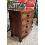 Regency Ebony Knob Chest Drawers NOW SOLD